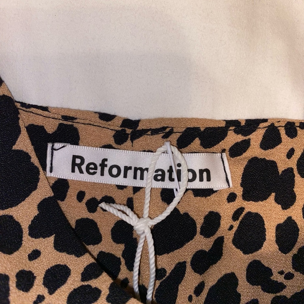 Reformation Crimini Dress in Blitz (4) NWT